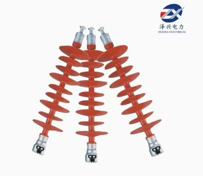 Aislador eléctrico de suspensión de vidrio de alta tensión, resina epóxica, cerámica, porcelana, compuesto de polímero, poste de cerca 11kv 33kv
