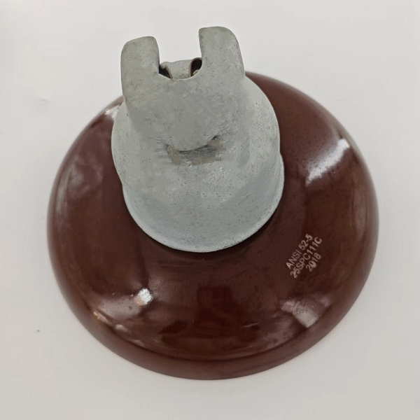 Suspensión de Alta Tensión 70 kN Aislador Eléctrico de Porcelana 52-5 Aisladores de Porcelana