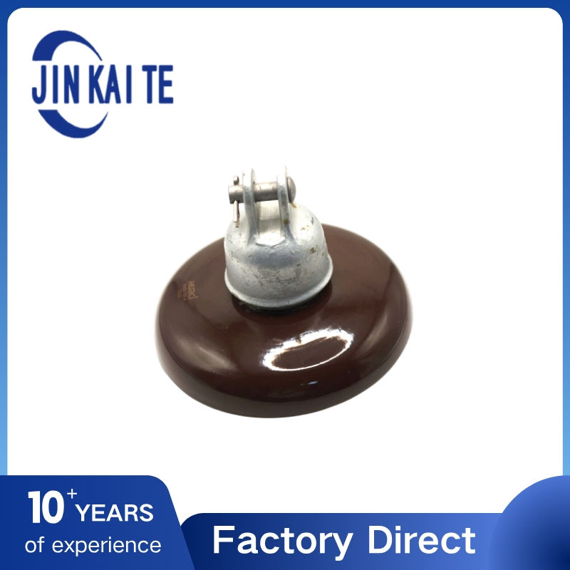 ANSI 52-4 Aislador de Suspensión Cerámico Eléctrico 67kN Porcelana 11kv-33kv Accesorios de Aislador de Alta y Baja Tensión para Líneas de Energía Aéreas con IEC