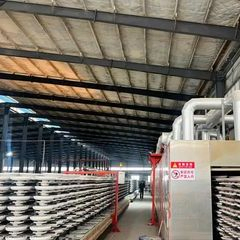 Poste de Aislador de Porcelana para Línea de Distribución de Alta Tensión, Estándar IEC, Antipolución contra Descargas, para 10kv-35kv Proyectos de Red Eléctrica
