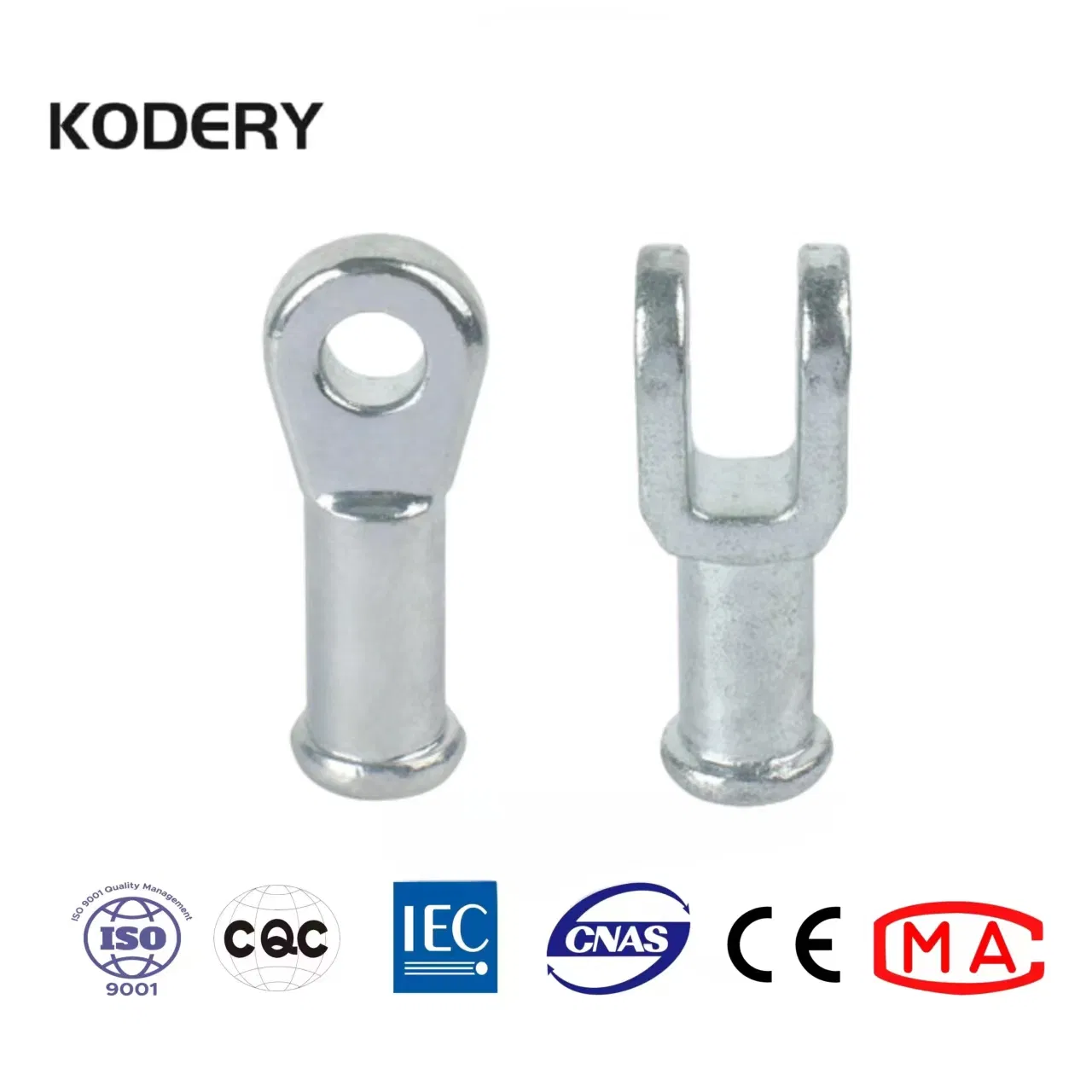 Kodery 15kv Aislador de Porcelana Aislador Cerámico Poste de Línea Pin Varilla Larga 11kv 22kv 33kv 5kn 10kn 12kn ANSI 57-1 57-3 57-4 Alta Tensión Línea Aérea