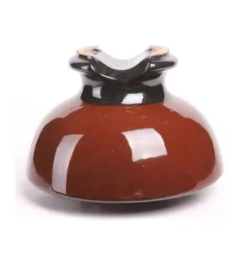 Aislador de tipo pin de vidrio porcelana para línea de postes