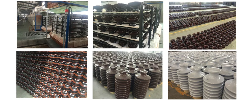24kv Aislador de porcelana Aisladores cerámicos Aislador de línea Poste Pin Varilla larga
