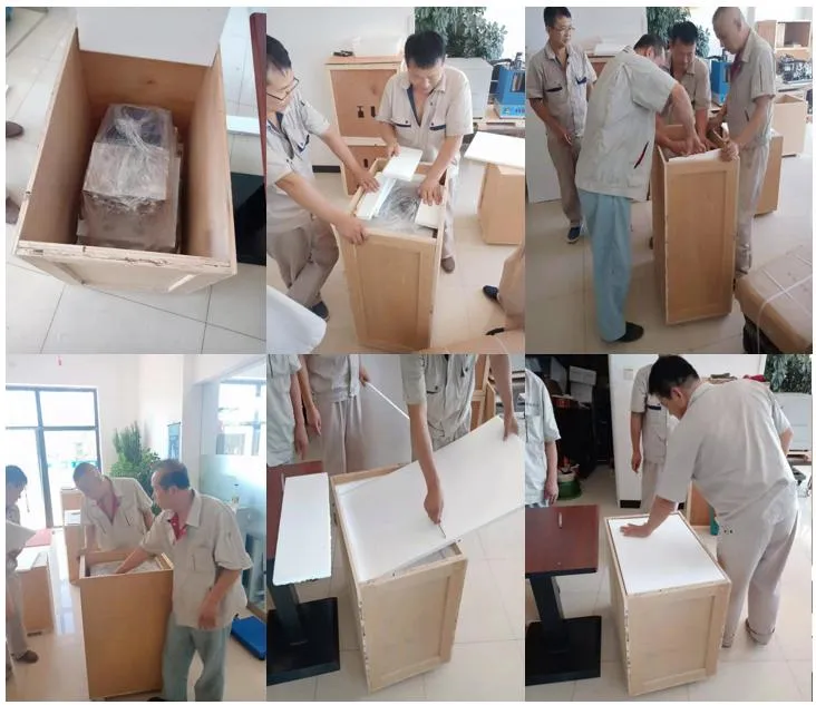 Envío de equipos de laboratorio