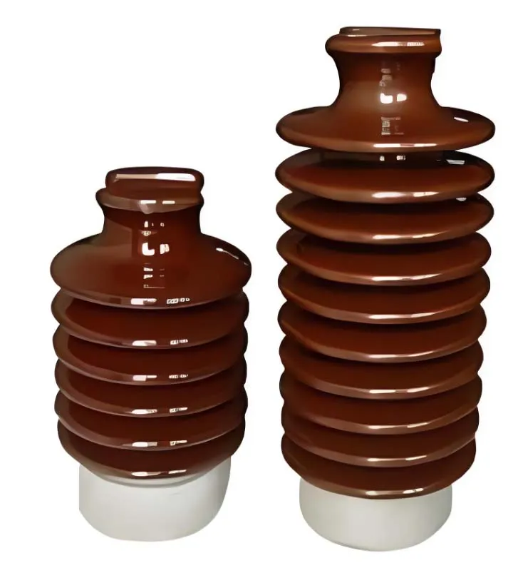 12.5kN 45kv Aislador de línea de porcelana - Vista lateral