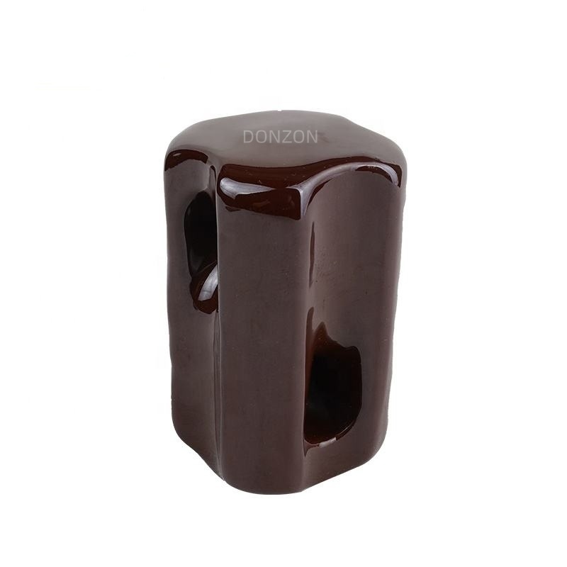 Glazed Porcelain Strain Insulator Overhead Power Transmission Fitting