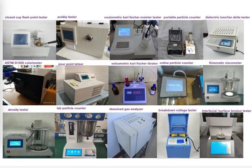 Analizadores de Laboratorio de Aceite de Transformadores