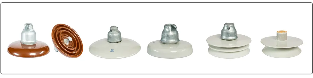 Aisladores de porcelana para postes de línea de transmisión ecológicos personalizados 11kv