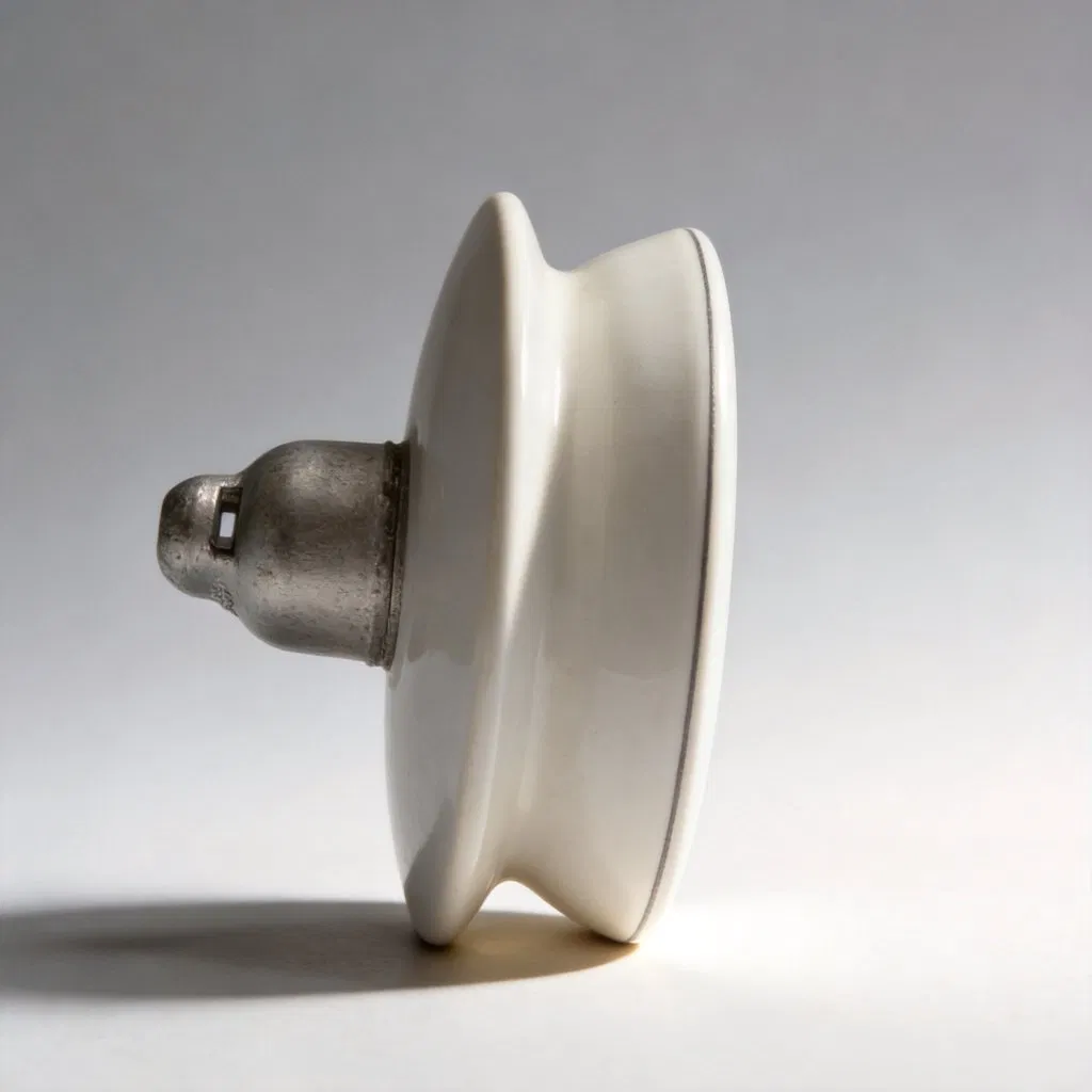 Insulador de porcelana de suspensión de tipo anti contaminación de alta calidad ANSI Xwp-70 para líneas de transmisión de energía eléctrica