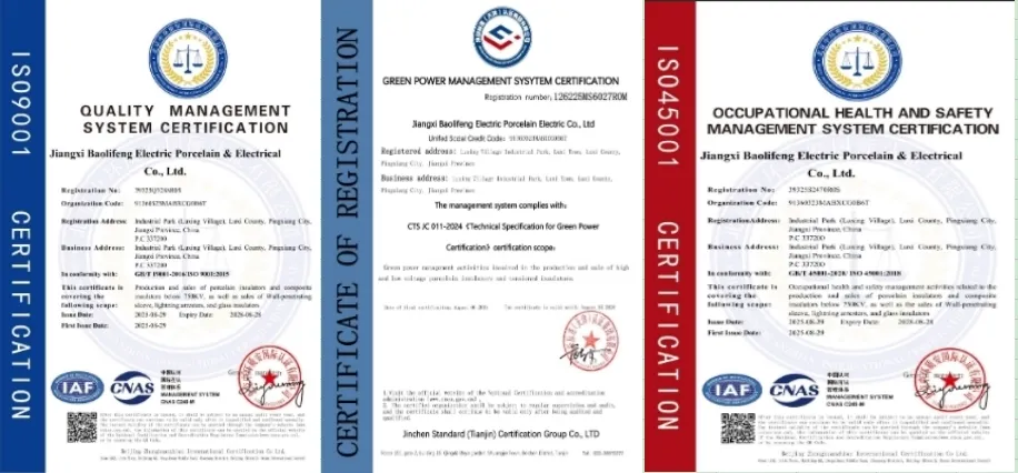 Pruebas de calidad y certificaciones