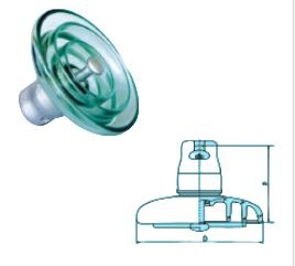 Aisladores de vidrio de OEM y/o de stock
