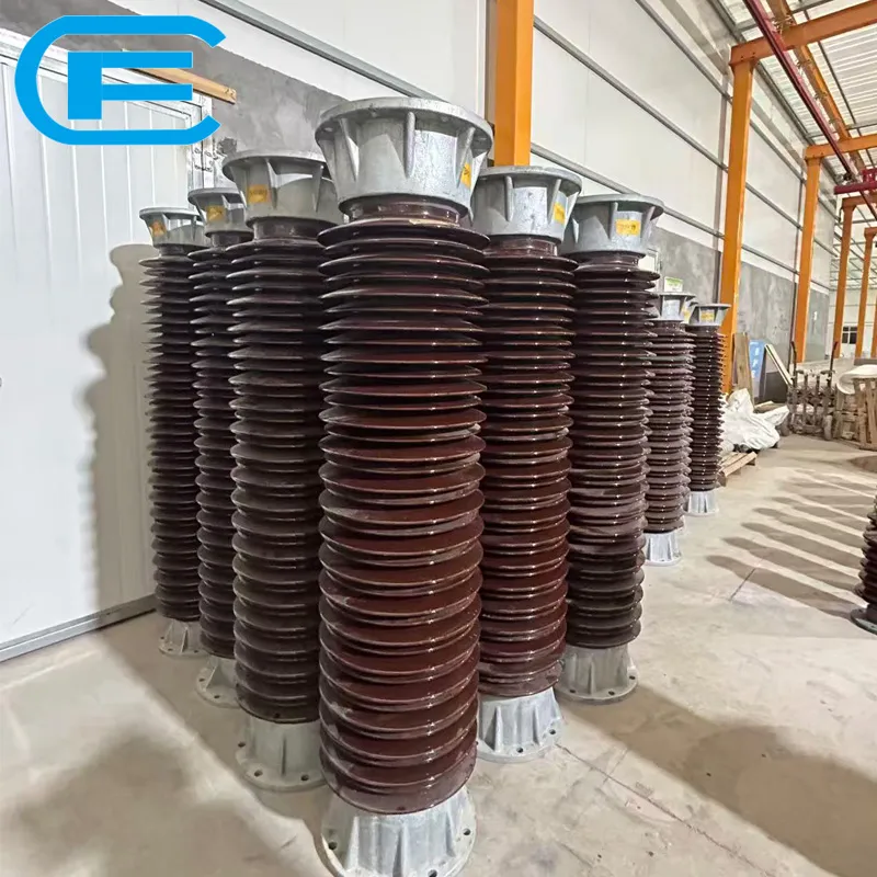 Instalación del aislador 220kv