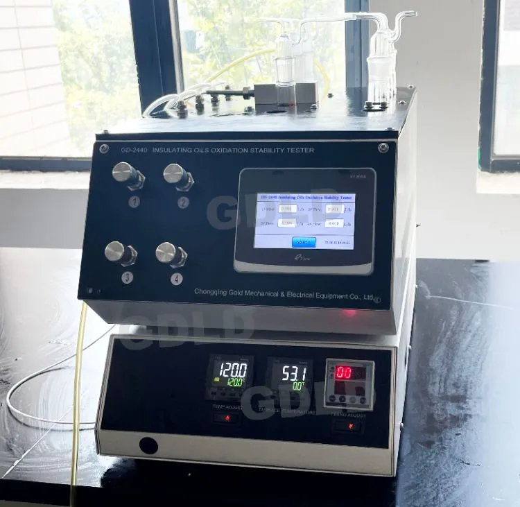 Baño de Prueba de Estabilidad a la Oxidación de Aceite Aislante Automático según ASTM D2440 Aparato
