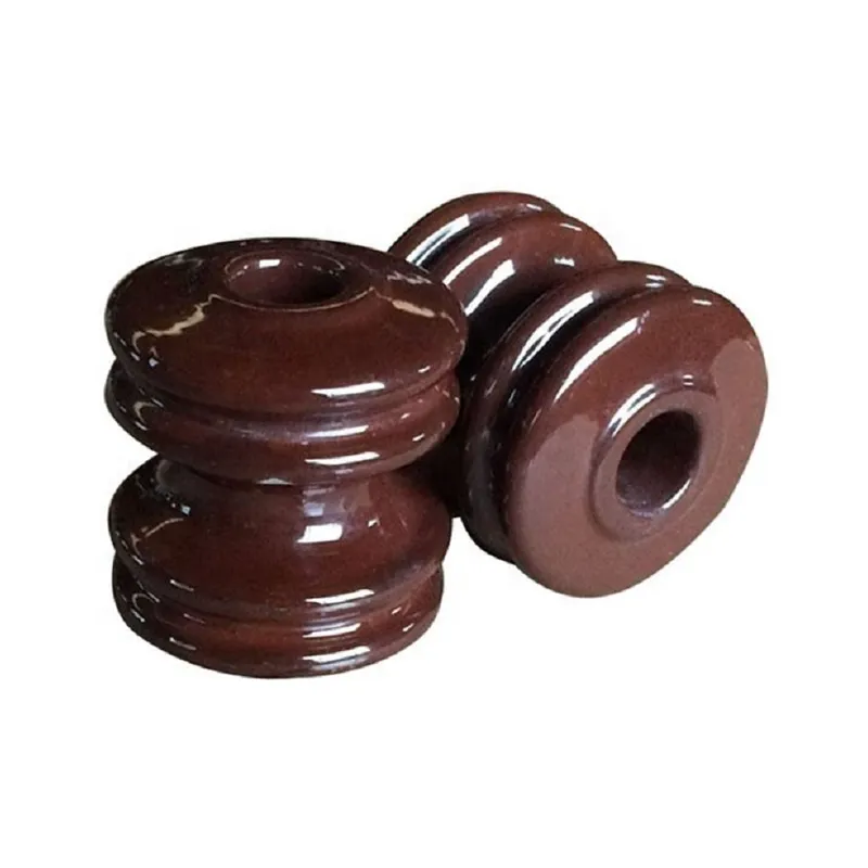 Aislador de porcelana detalle 1