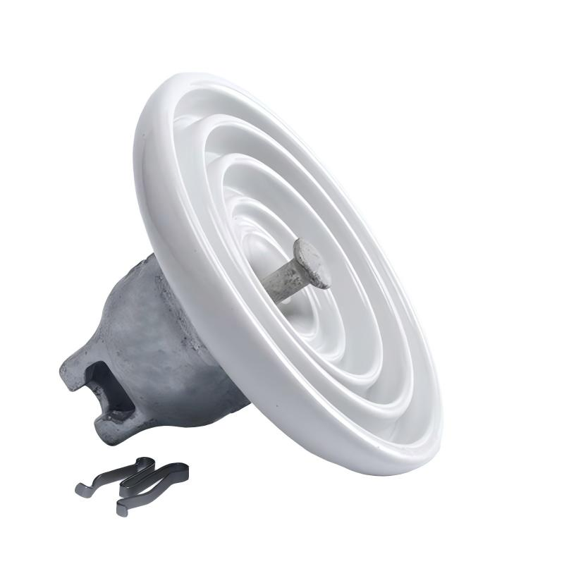 Aislador de porcelana de alta tensión, aislador eléctrico para redes eléctricas