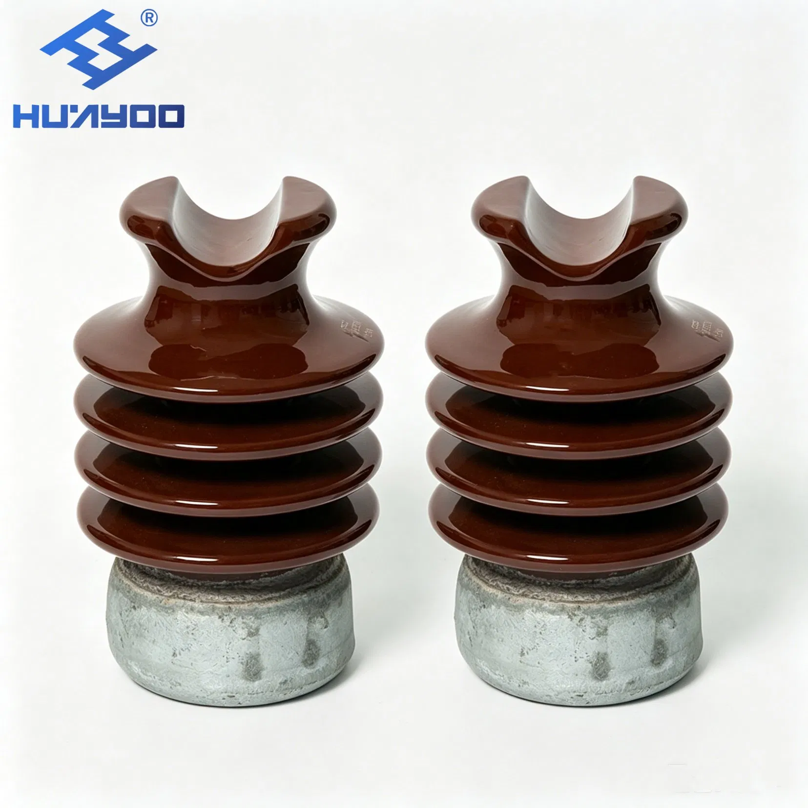 Venta Caliente Huayoo 33kv 356mm Aisladores de Porcelana de Núcleo Sólido