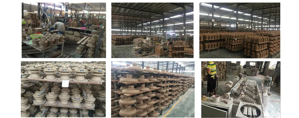 24kv Aislador de porcelana Aislador cerámico Poste de línea Clavo Varilla larga