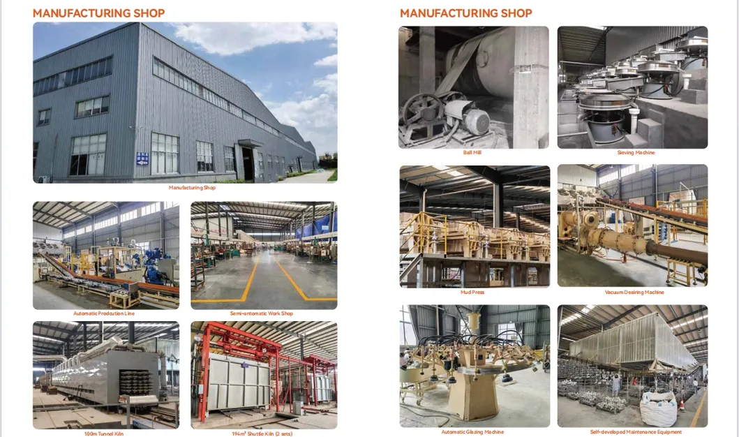 Hornos de túnel para producción de porcelana