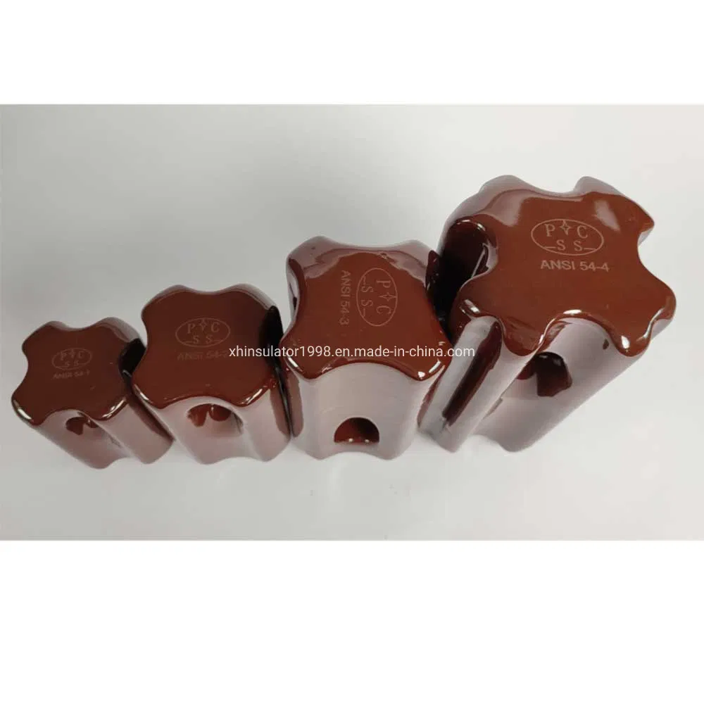 Xinghai 33kv Soporte de Estancia Aisladores de Porcelana Guy Strain