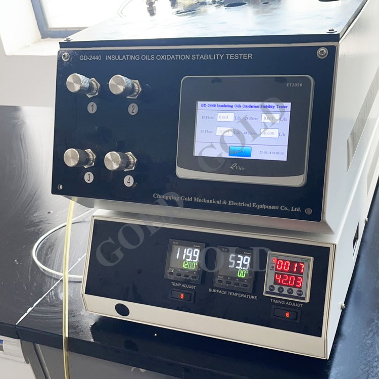 Baño de Prueba de Estabilidad a la Oxidación de Aceite Aislante Automático según ASTM D2440 Aparato