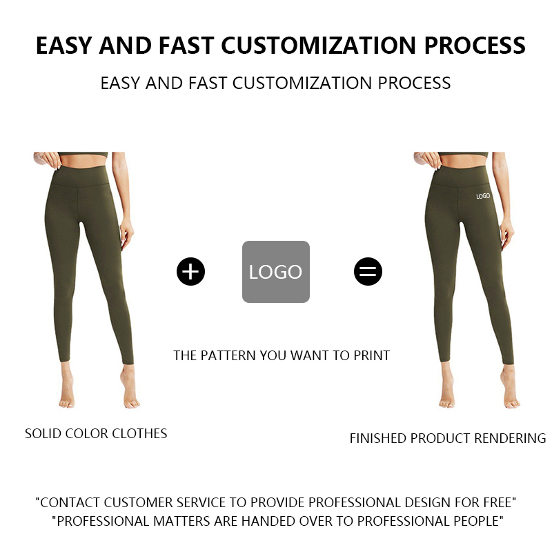 Wholesale Custom Logo Women High Waisted Lift Gym Yoga Tight Pants Leggings Workout Pants Butt Scrunch Leggings