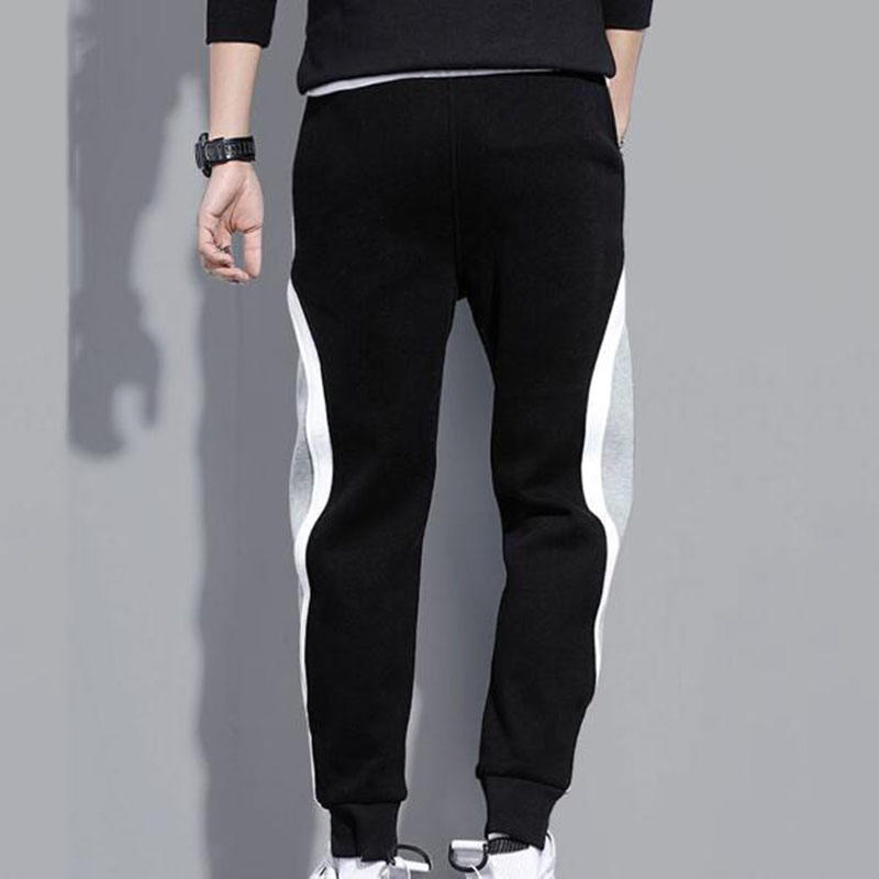 Custom Logo Men's Sports Fitness Joggers Sweatpants Fashion Men Loose Long Style