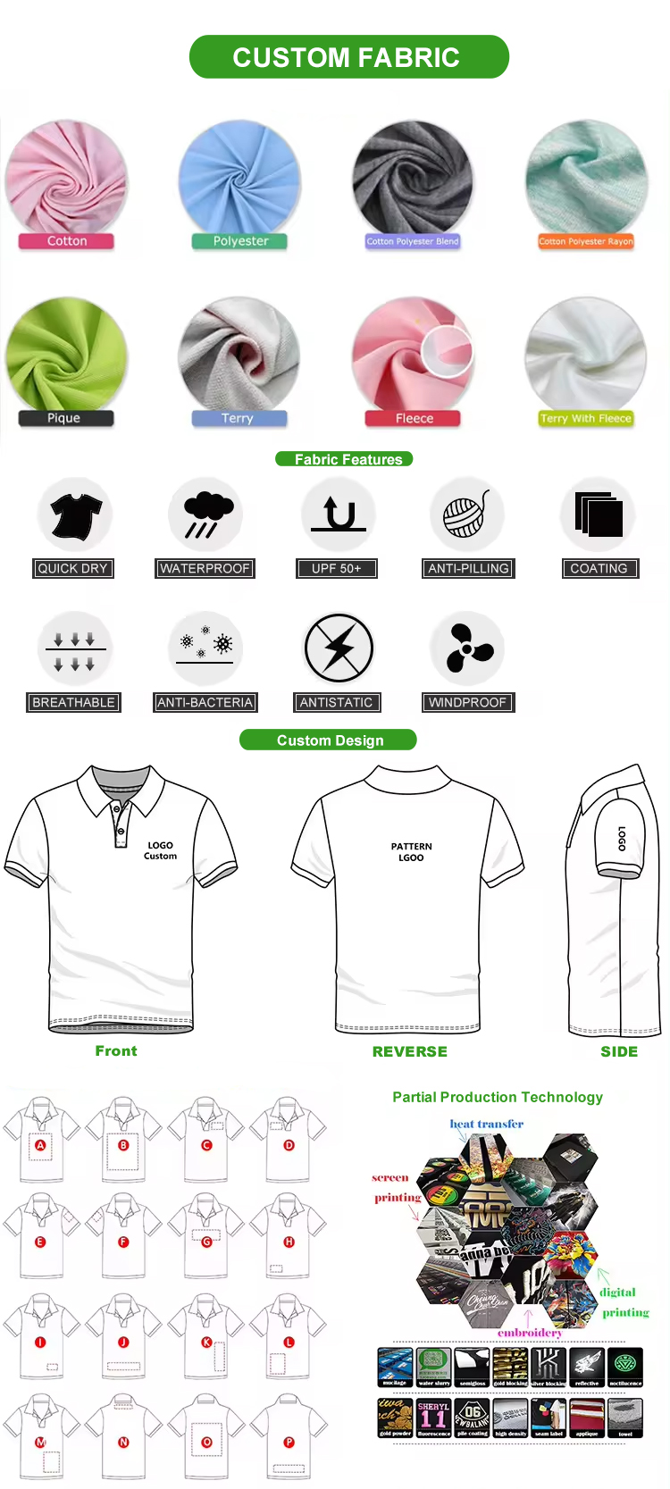Tanktop color options display