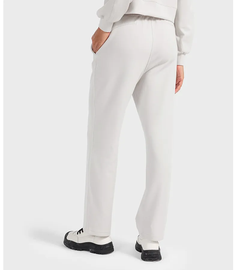 Air Layer Skin-Friendly Casual Sports Sweatpants Quick-Dry Loose Straight Jogger Women