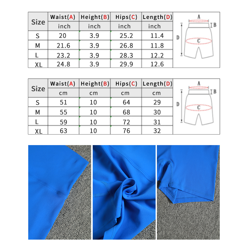 Solid Color Soft Women Fitness Sports Yoga Short Leggings Comprehensive Training Jog High Waist Short Shorts