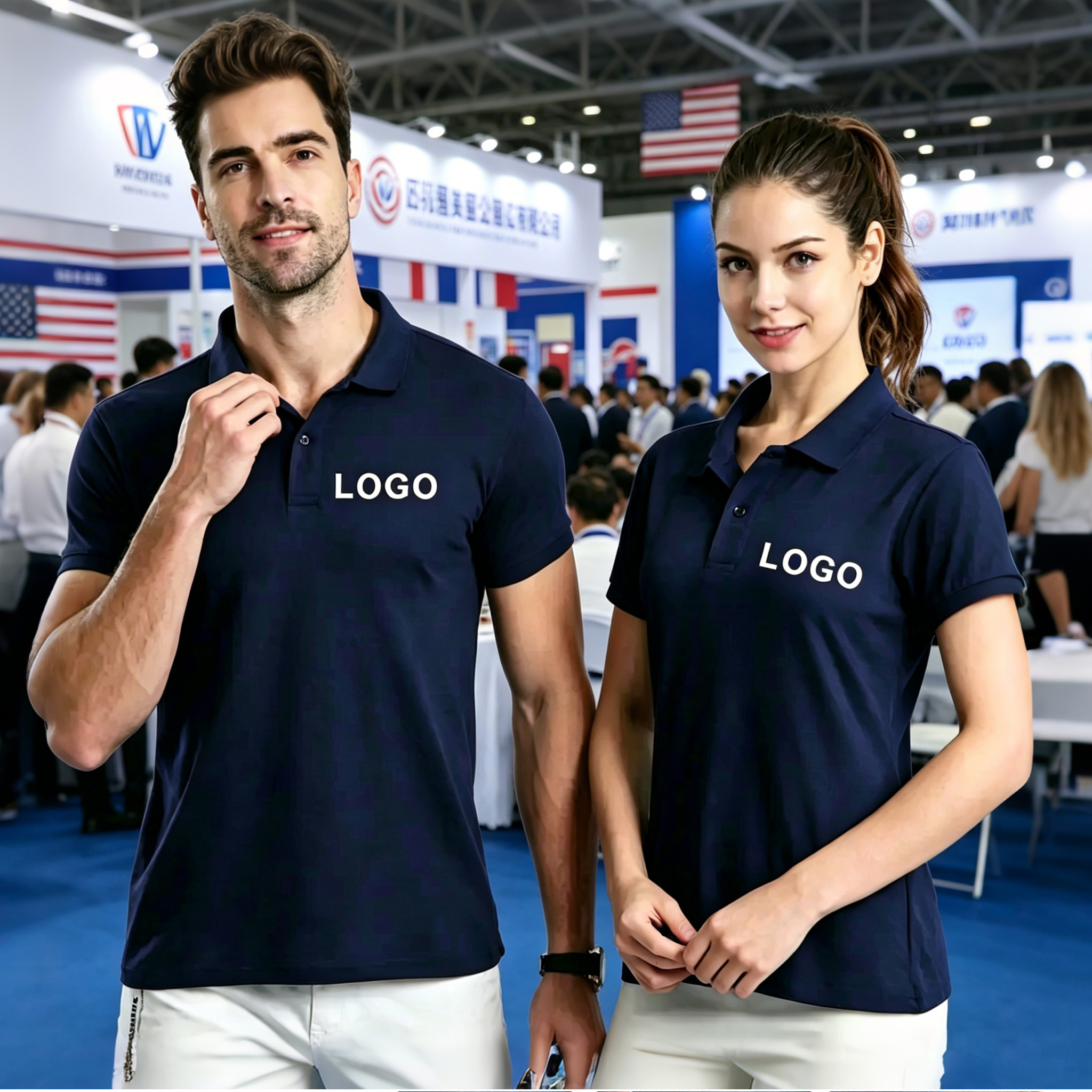 Original Factory Custom Work Shirts Withcustom logo Colorful Teamwear Workwear Office Tshirt Men's Polo Shirts Wholesale Apparel