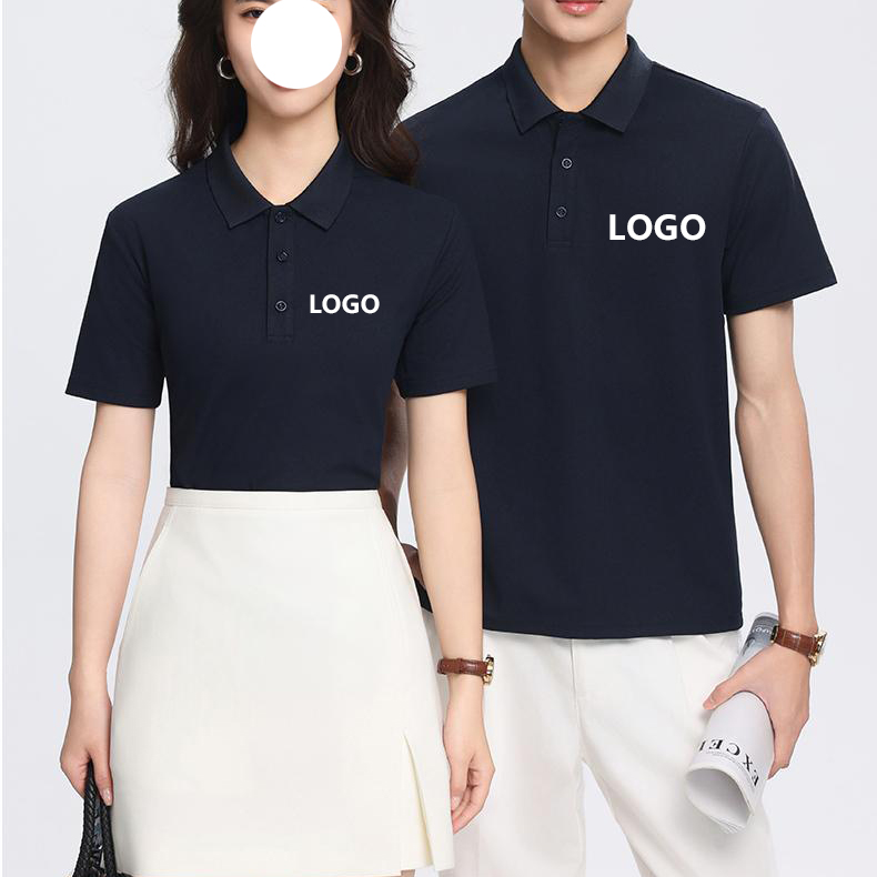 High Quality 200g Solid Color Cotton Workwear Polo Custom Embroidery logo Polo Shirt Business Short Sleeve Men's Polo Shirts