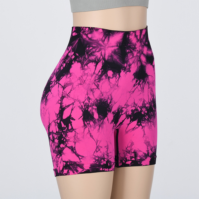 Hot Sale Seamless Yoga Biker Shorts Breathable Butt Lifting High Waist Gym Sports Shorts For Women's Running And Yoga