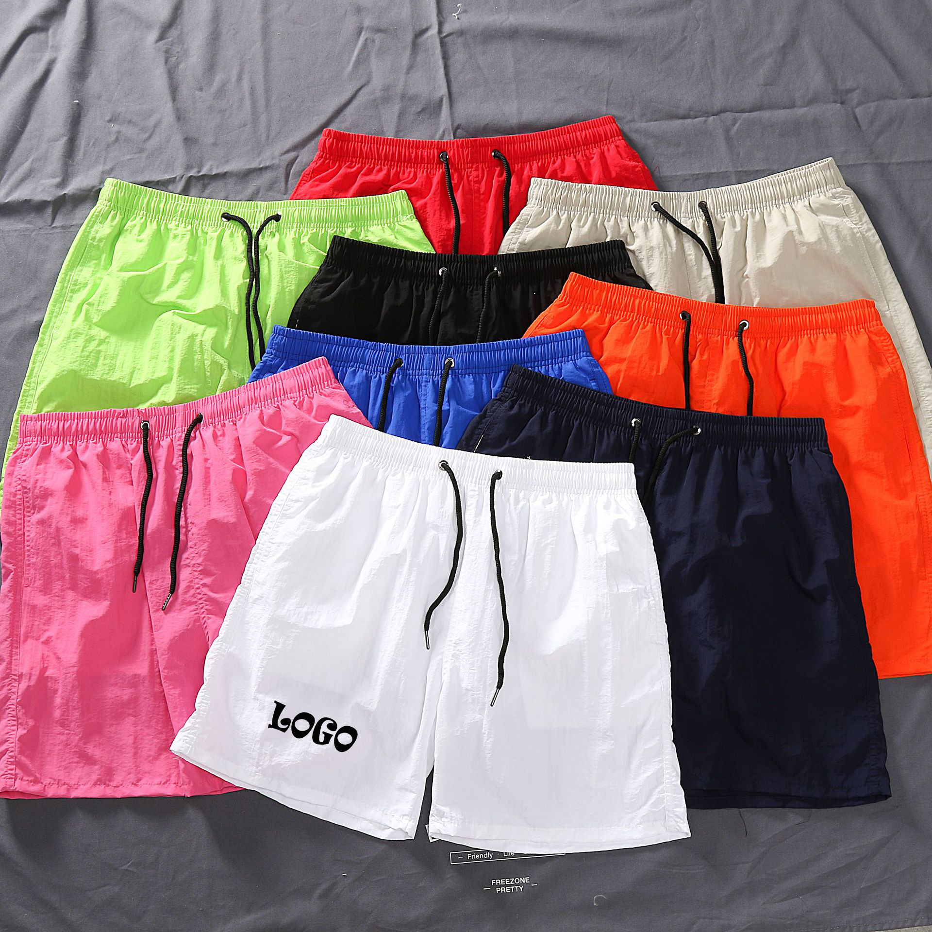 New Design Board Shorts Unisex Swimming Trunks Waterproof Swim Beach Shorts OEM Custom Logo Summer Bath Suits for Men