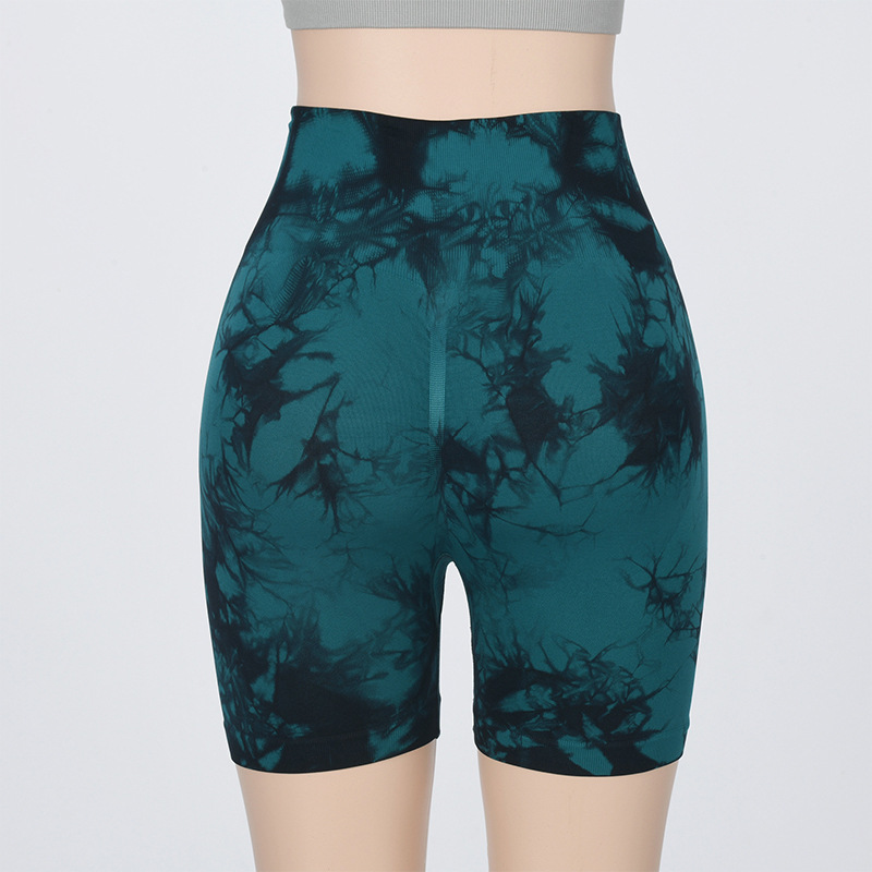 Hot Sale Seamless Yoga Biker Shorts Breathable Butt Lifting High Waist Gym Sports Shorts For Women's Running And Yoga