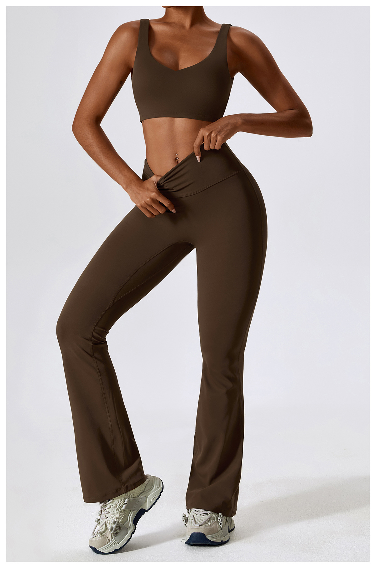 Custom High-Quality Autumn Conjunto De Yoga Clothes Suits Quick-Drying Tights Sportswear Women'S Gym Fitness Workout Yoga Set