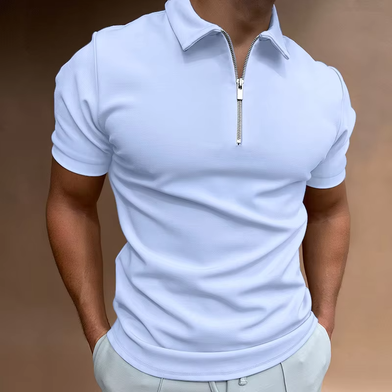 Wholesale Custom Men's Solid Pattern Casual Sports Blank White Shirts Custom Multi Colors Basic Polo Golf T-shirts