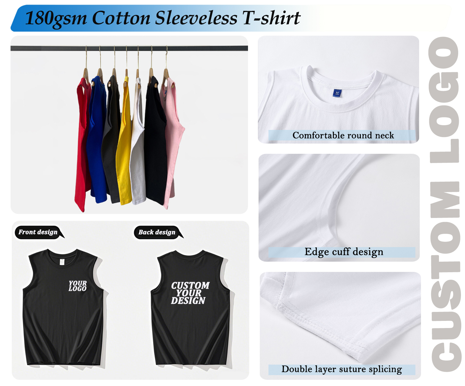 Men Running Compression Vest Details