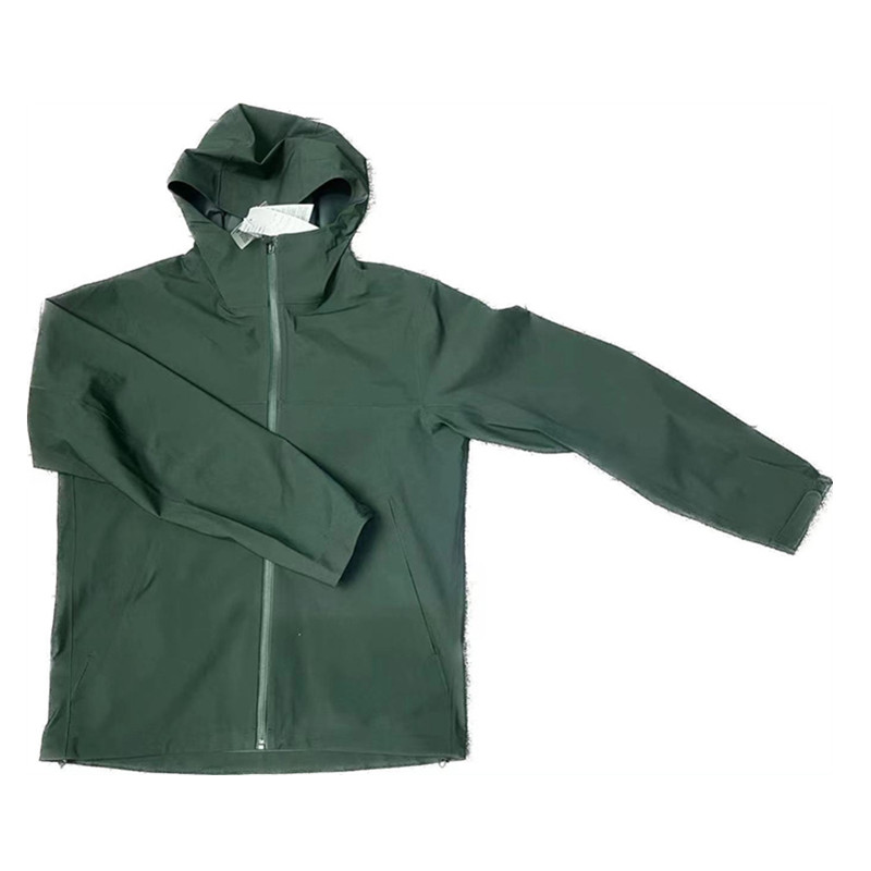 Men's Custom Logo Design Streetwear Composite Softshell Waterproof Outdoor Sports Running Windbreaker Rain Jacket For Men