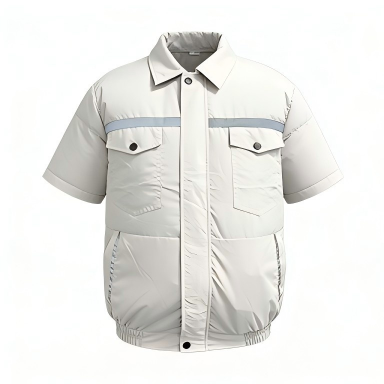 Men's Formal Peltier Cooling Air Conditioning Vest With Zipper Closure Summer Outdoor Cool Jacket For Outdoor Activities
