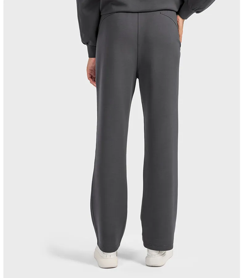 Air Layer Skin-Friendly Casual Sports Sweatpants Quick-Dry Loose Straight Jogger Women