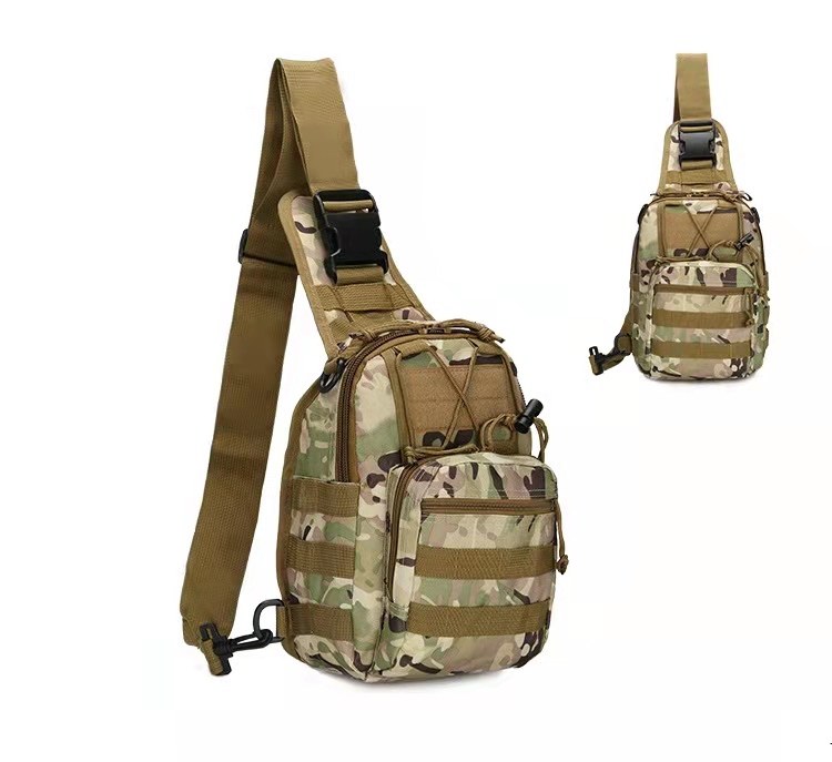 Tactical Cross Body Sling Bag Camping Hiking Chest Pack