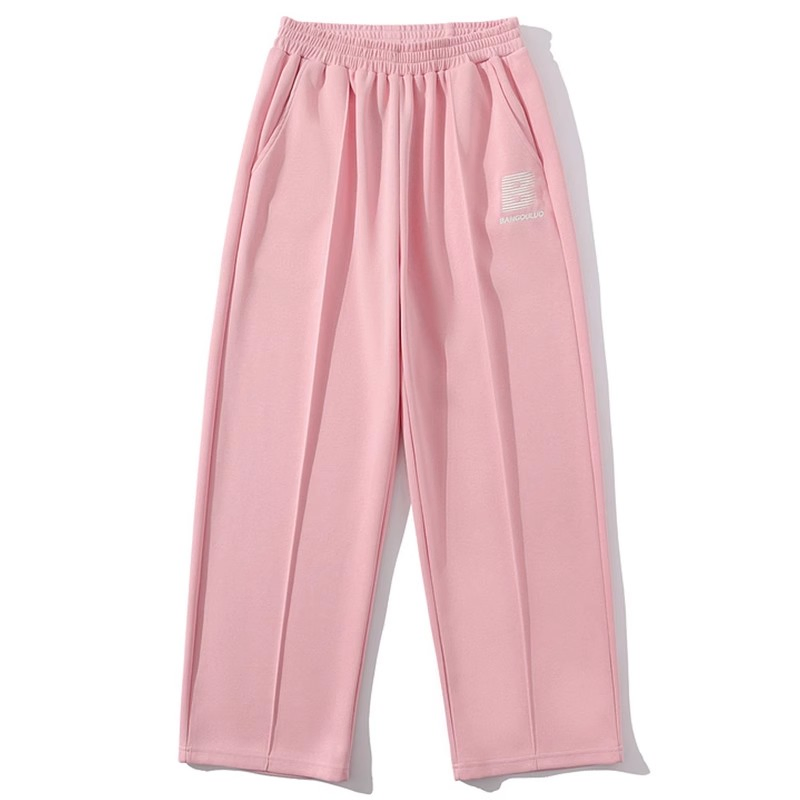Vintage Women's Cotton Polyester French Terry Compound Sports Trousers, Lady's Sportwear Joggers