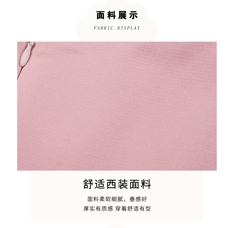 Fashionable Pink Two-Piece Spring Suit Dress New Release Women's Wedding Suit & Blazers