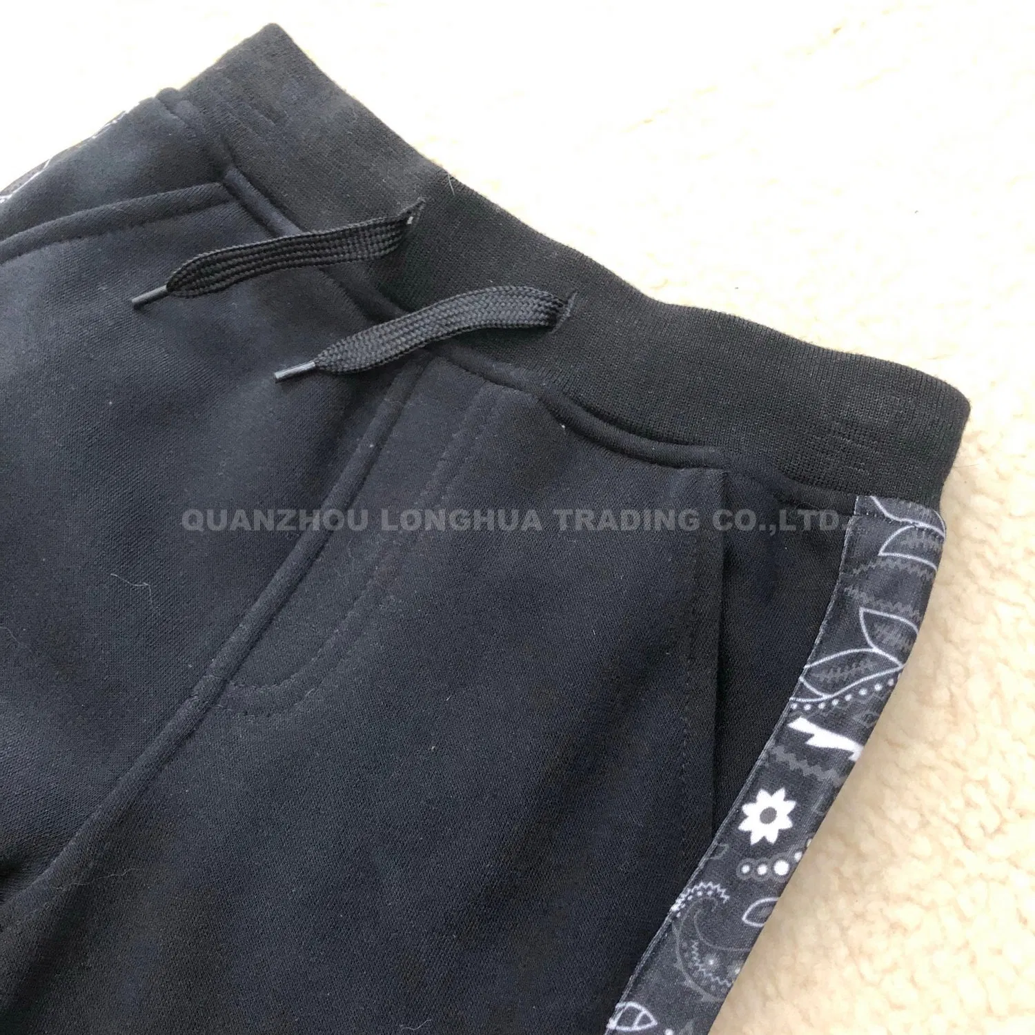 Men′ S Boy′ S Knitwear Pants Apparel Trousers Kids Wear Polyester Fleece Joggers