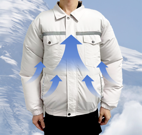 Factory Wholesale Peltier Cooling Jacket, Long Sleeved Cooling Vest With Fan For Outdoor Work