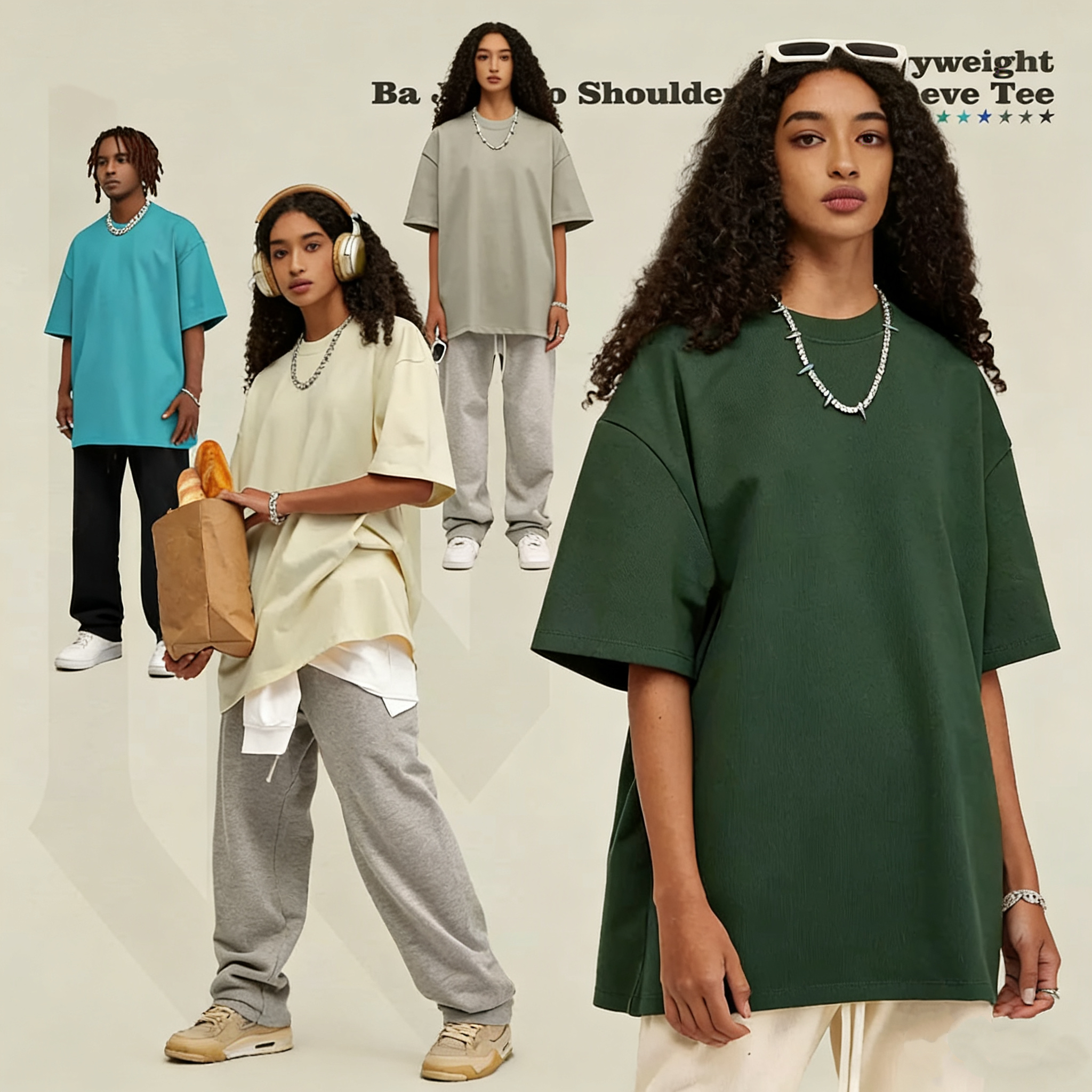 Calorie Sportswear High Quality Unisex Sports Tshirts Baggy Fit Polyester Blend Washed Custom Logo Summer 2 1 Design Short