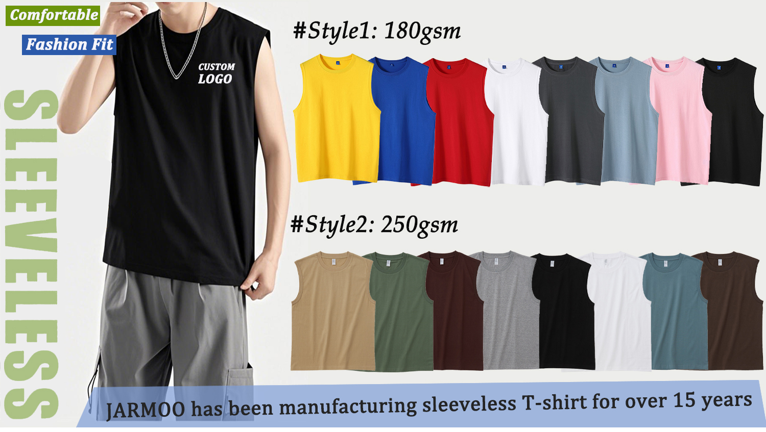 Bulk Custom Print Tank Tops For Men Running Compression Sleeveless Vest