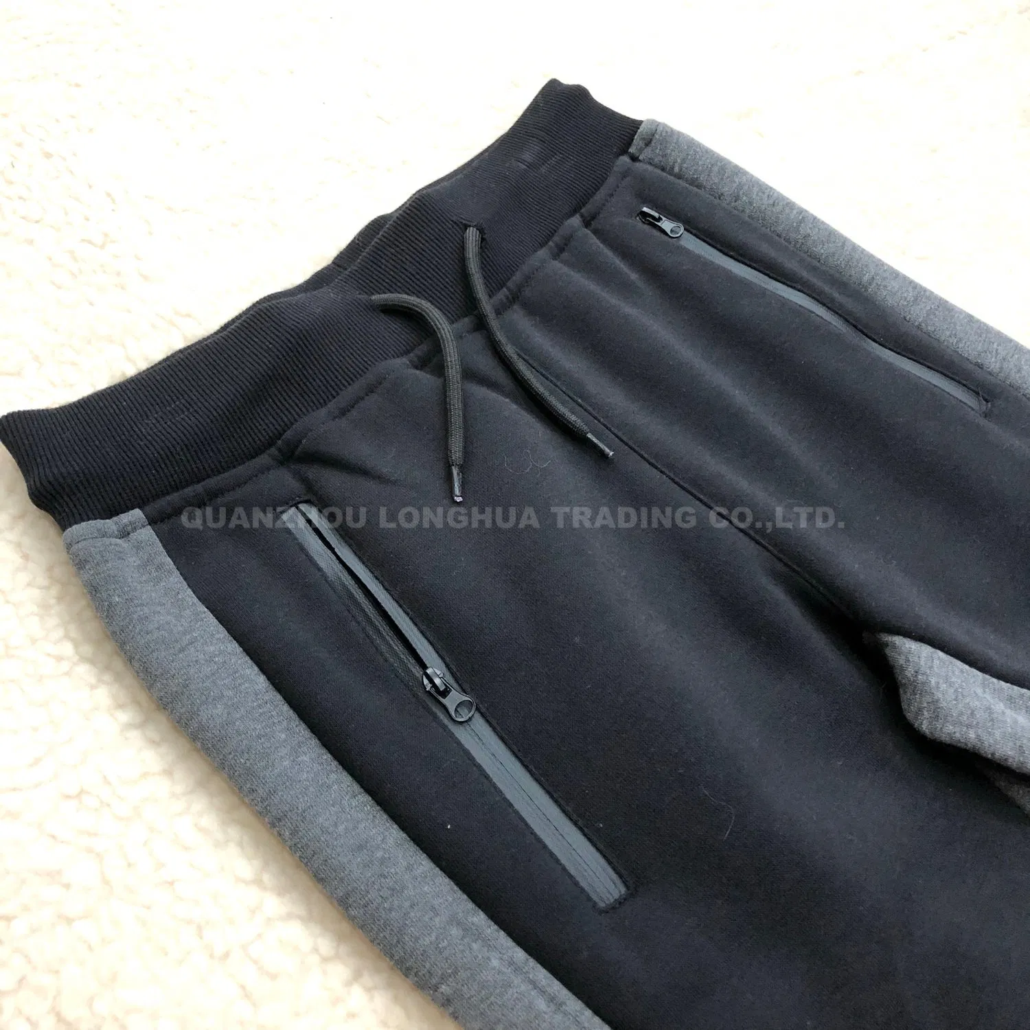 Men′ S Boy′ S Knitwear Pants Apparel Trousers Kids Wear Polyester Fleece Joggers