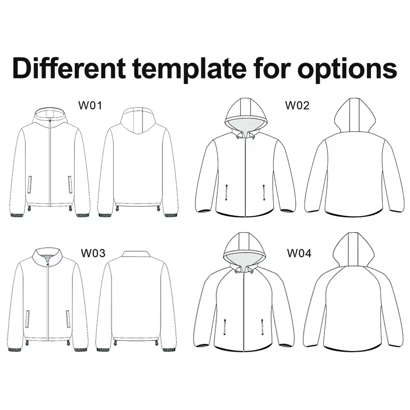 New Design Custom Waterproof Outdoor Windbreaker Half Zipper Jacket With Hoodi Polyester Nylon Moto Hiking Casual Mens Jacket