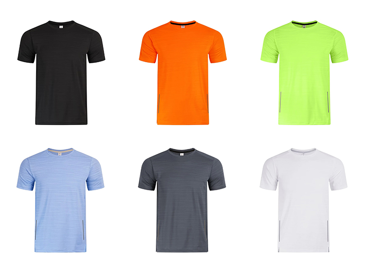 Men Gym Quick Dry Fitness Running Training Tshirts Sports T-shirt Tee Shirt Sports Clothing Active Wear Bulk Wholesale